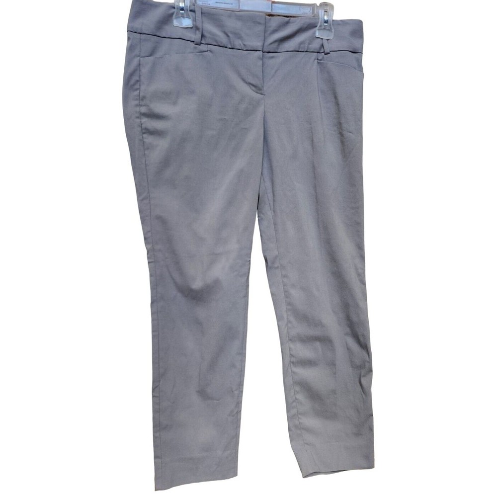 THE LIMITED Ideal Stretch Ankle Pants NEW $69.95 Gray US Size 10 Perfect Fit
